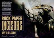 Interior artwork to accompany the story, "Rock, Paper, Incisors"